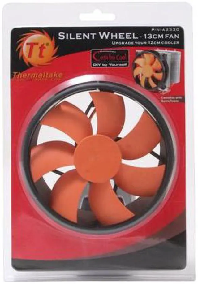 Alt view image 3 of 3 - Thermaltake Silent Wheel A2330 130mm Case Cooling Fan