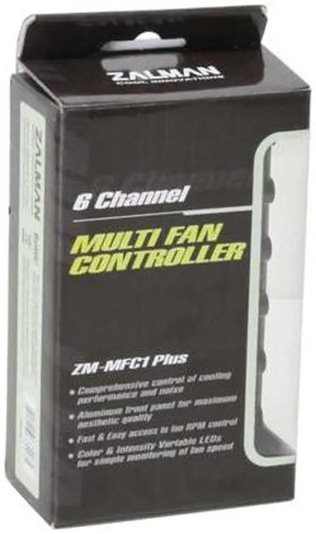 Alt view image 5 of 5 - Black 6 Channel Multi Fan Controller