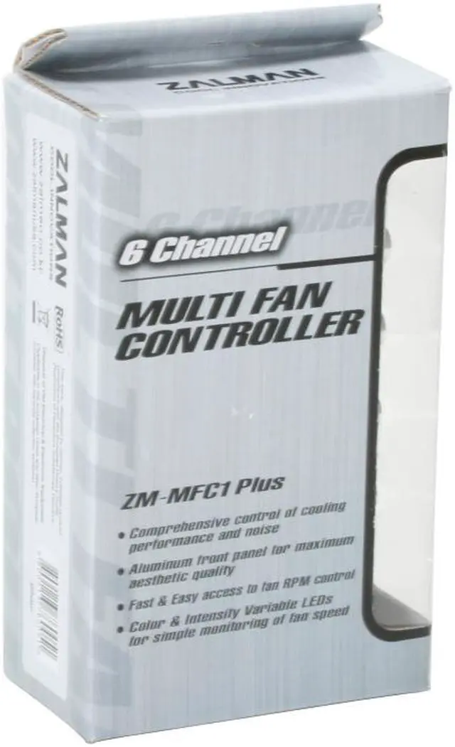 Alt view image 5 of 5 - Silver 6 Channel Multi Fan Controller