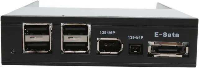 Alt view image 2 of 7 - USB2.0/Firewire/e-SATA Combo Internal HUB Panel