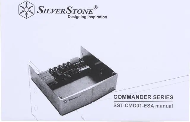 Alt view image 6 of 7 - Silverstone CMD01B-ESA Commander Series ESA Certified 5.25" Controller