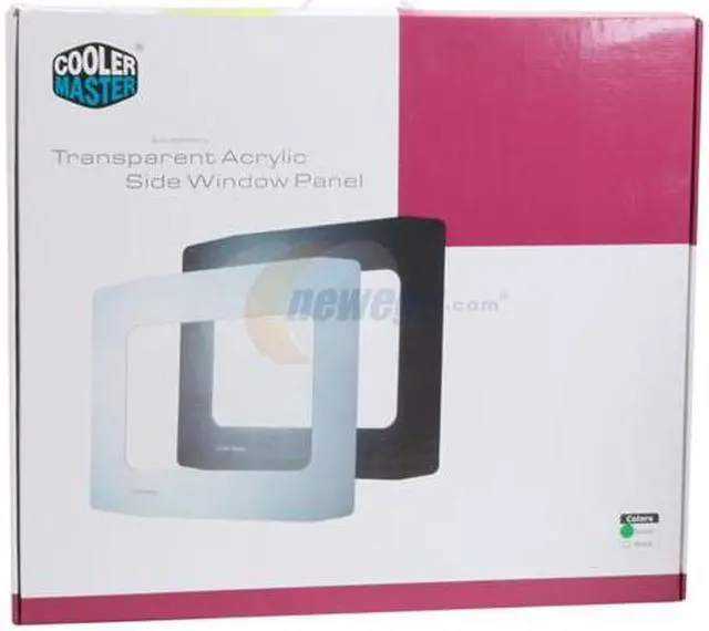 Alt view image 3 of 3 - COOLER MASTER RA-1000-SWN1-GP Transparent Acrylic Side Window Panel