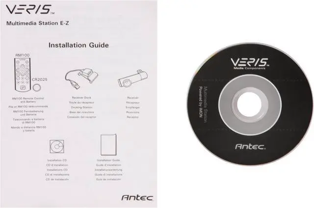Alt view image 10 of 12 - Antec Mult-Station EZ External IR receiver and remote
