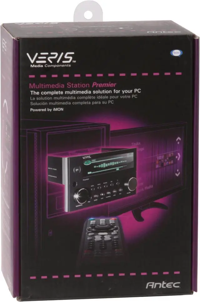 Alt view image 9 of 9 - Antec Mult-Station Premier Deluxe IR receiver and remote