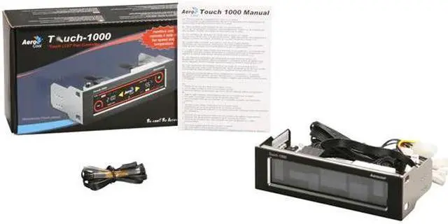 Alt view image 10 of 10 - AeroCool Touch-1000 Touch Screen Fan Controller