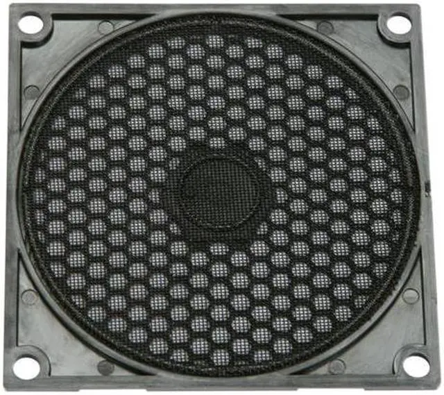 Alt view image 3 of 4 - Silverstone FF81B 80mm Fan Filter with Grill (Black)