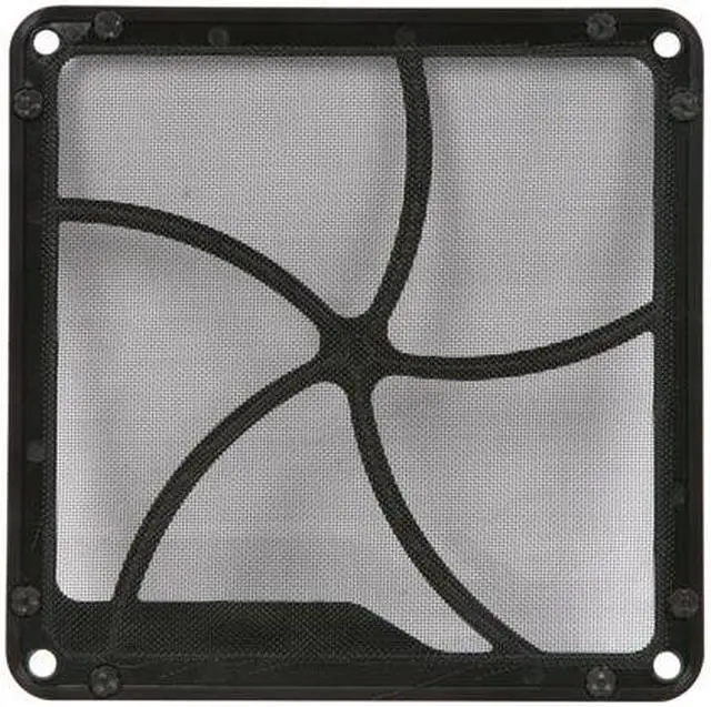 Alt view image 2 of 4 - Silverstone FF141B 140mm Fan Filter with Magnet (Black)