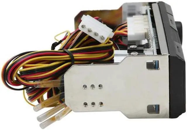 Alt view image 3 of 5 - 5.25" Bay control 5 sets of Fans and Temp and voltage display. Color LCD Monitor