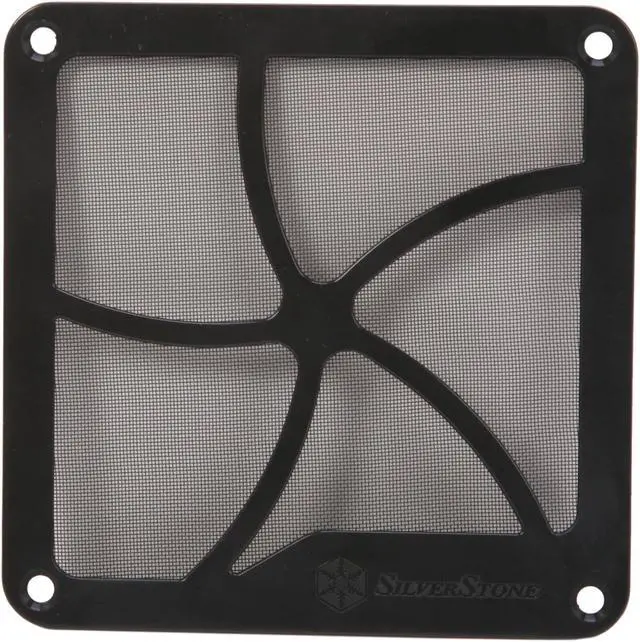 Alt view image 2 of 5 - Silverstone SST-FF122 120mm Fan Filter with Magnet (Black)