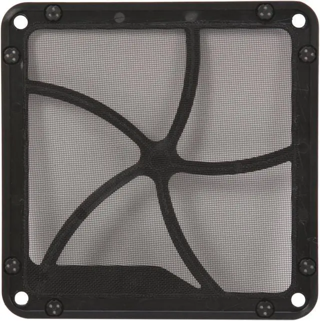 Alt view image 3 of 5 - Silverstone SST-FF122 120mm Fan Filter with Magnet (Black)