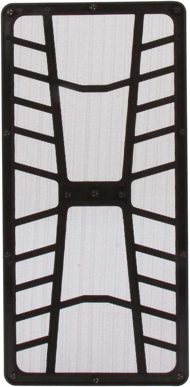Alt view image 4 of 6 - Silverstone SST-FF142B 140mm x2 Fan Filter with Magnet for 320mm x 155mm fans or vents (Black)