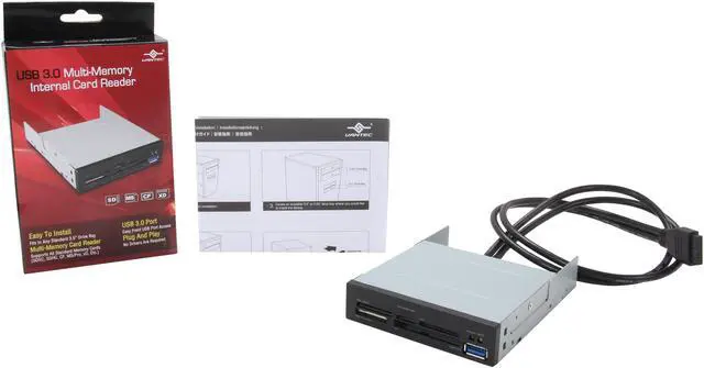 Alt view image 5 of 5 - VANTEC UGT-CR935 USB 3.0 Multi-Memory Internal Card reader
