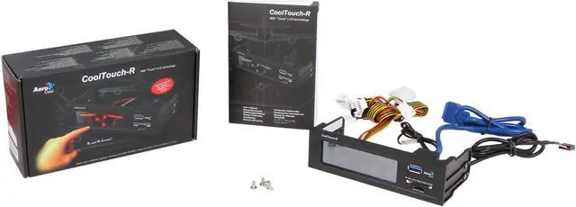 Alt view image 5 of 5 - Touch control 4 fan speed controller with System Temperature monitoring