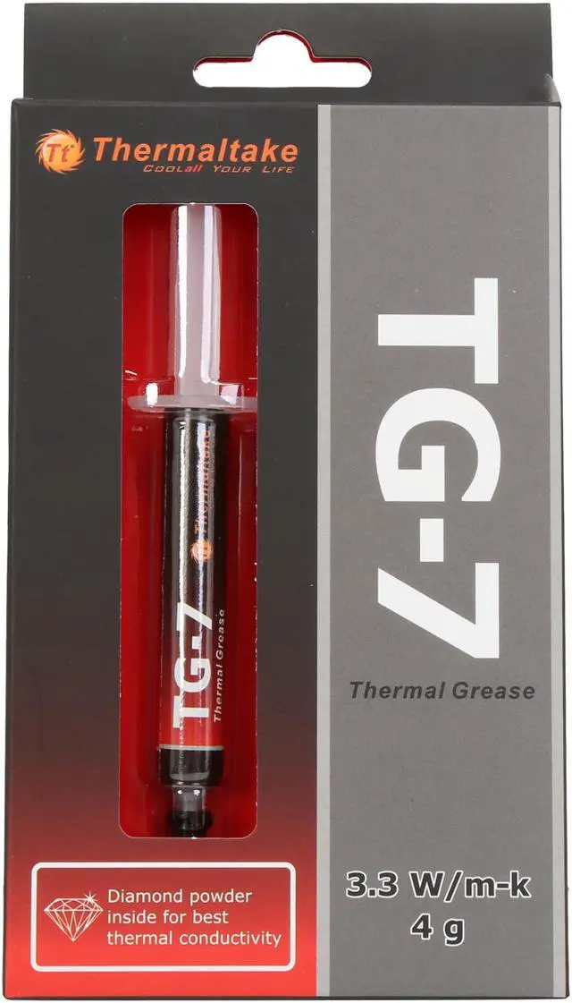Alt view image 3 of 3 - Thermaltake CL-O004-GROSGM-A TG-7 Extreme Performance Thermal Grease