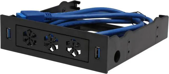 Main image of USB3.0 Front Panel HUBs Bracket for SSD/HDD/3.5" Internal Device