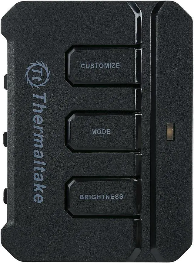 Alt view image 4 of 9 - Thermaltake Lumi Color 256C 3-Pack RGB Magnetic LED Strip Control Pack AC-037-LN1NAN-A1