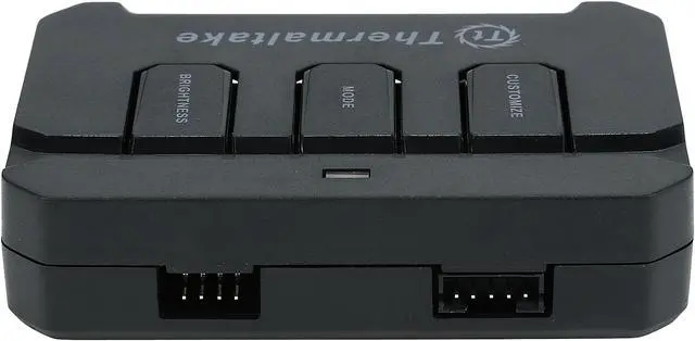 Alt view image 7 of 9 - Thermaltake Lumi Color 256C 3-Pack RGB Magnetic LED Strip Control Pack AC-037-LN1NAN-A1