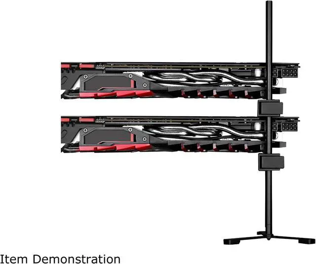 Alt view image 4 of 4 - Cooler Master Accessory: Universal VGA Graphics Card Holder, Adjustable, Steel, Holds 2 VGA Card for Computer Cases