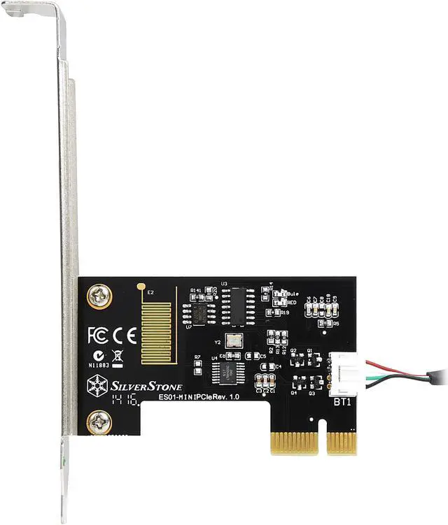 Alt view image 3 of 7 - Silverstone SST-ES01-PCIE Convenient Remote Switch Kit / Expansion Card