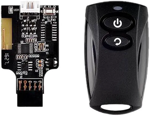 Alt view image 2 of 5 - Silverstone SST-ES02-USB Remote Switch Kit