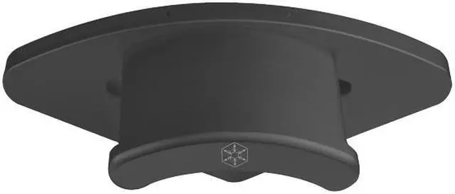 Alt view image 4 of 11 - Silverstone SST-EBA02C Headphone Holder