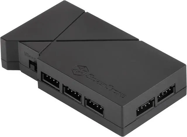 Main image of Silverstone SST-LSB01 RGB Light Strip Control Box with 8 Port Signal Control