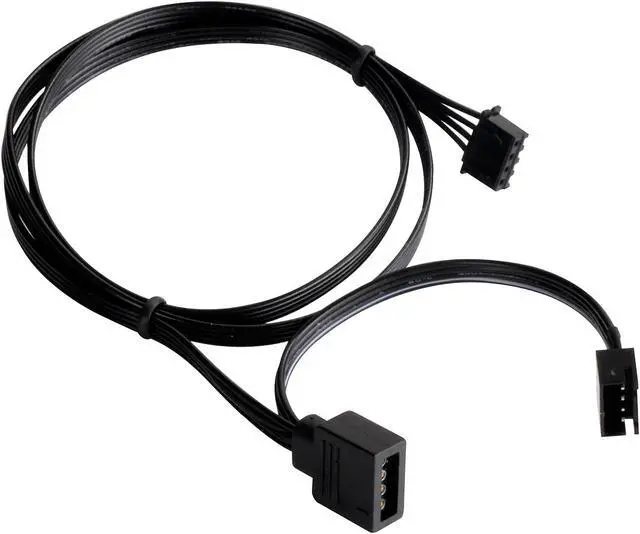 Alt view image 7 of 8 - Silverstone SST-LSB01 RGB Light Strip Control Box with 8 Port Signal Control