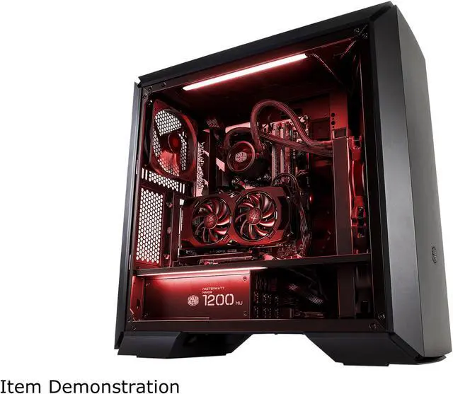 Alt view image 3 of 6 - MasterAccessory Universal LED Strip - Red, Dual Pack by Cooler Master