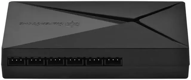 Alt view image 3 of 18 - SilverStone SST-LSB02 Multifunction Addressable RGB Control Box with Remote