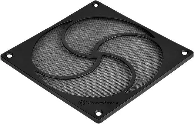 Alt view image 3 of 8 - Silverstone FF125 120mm Magnetic Fan Filter with Hiflow Technology