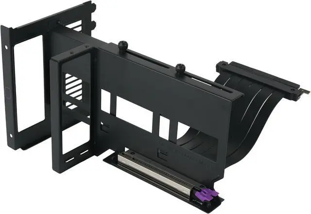 Alt view image 7 of 10 - Cooler Master MasterAccessory Vertical Graphics Card Holder Kit Ver 2 with Premium Riser Cable PCI-E 3.0 x16 - 165mm, Compatible with all Standard ATX Chassis