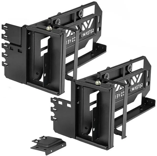 Alt view image 12 of 16 - Cooler Master Vertical GPU Card Holder Kit V3, PCIe 4.0 | 5.0 Motherboards | GPUs RTX 5090 | RX 9070 XT, ABS Casing, 165mm Length, Modular| Adjustable for E-ATX|ATX|Micro ATX Case