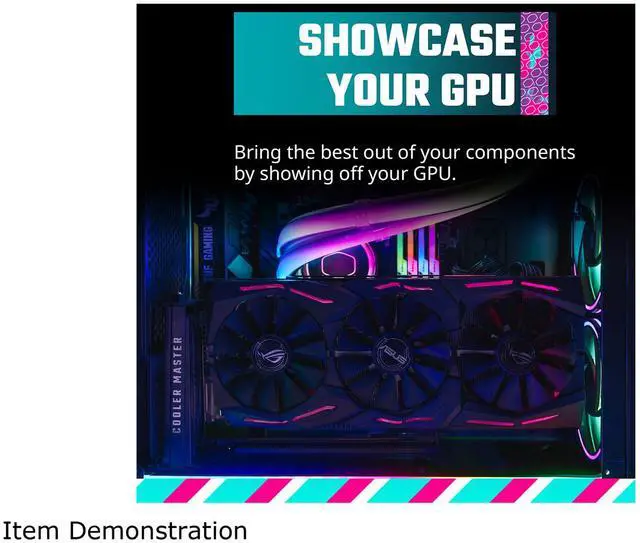 Alt view image 7 of 16 - Cooler Master Vertical GPU Card Holder Kit V3, PCIe 4.0 | 5.0 Motherboards | GPUs RTX 5090 | RX 9070 XT, ABS Casing, 165mm Length, Modular| Adjustable for E-ATX|ATX|Micro ATX Case