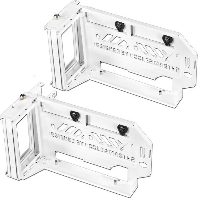 Alt view image 9 of 11 - Cooler Master MasterAccessory Vertical Graphics Card Holder Kit V3 White with Premium Riser Cable PCI-E 4.0 x16 - 165mm, Compatibility PCIe 4.0 and older for E-ATX, ATX , Micro ATX Chassis (MCA-U000R-WFVK03)