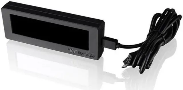 Alt view image 3 of 6 - Thermaltake Tower 300 Series LCD Panel Kit - 3.9" LCD Display - Supported by Tt RGB Plus 2.0 Software - AC-073-OO1NAN-A1