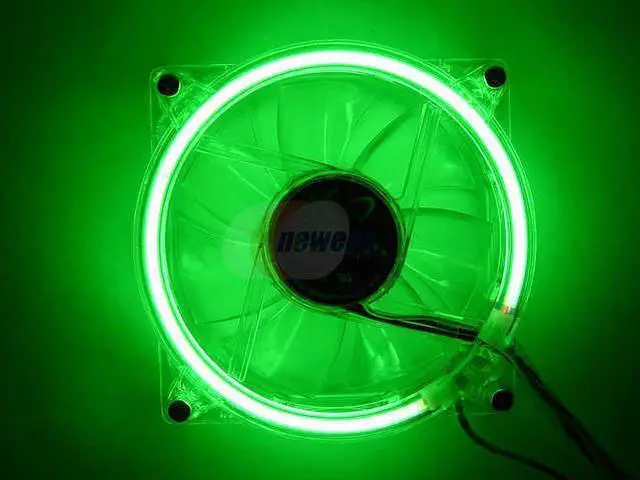 Main image of LOGISYS Computer CCF80GN 80mm Green LED Case Cooling Fan