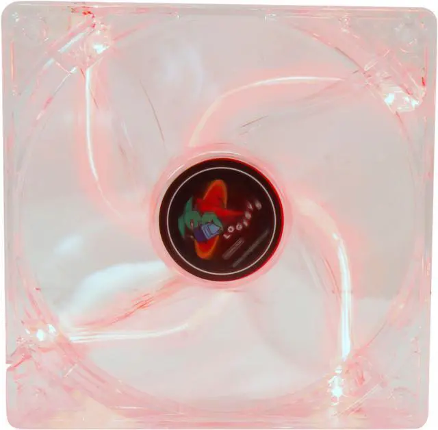 Main image of LOGISYS Computer CF120RD Red LED Case Cooling Fan