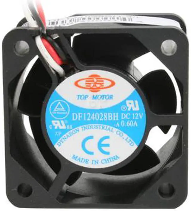 Alt view image 3 of 5 - Dynatron DF124028BH-3/L 40mm Cooling Fan Fan for 1U System - OEM