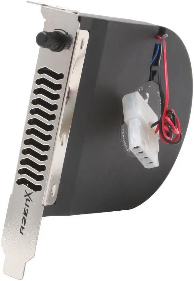 Alt view image 2 of 3 - Dynatron BT-SB80SBK 80mm Adjustable Slot Cooling Fan