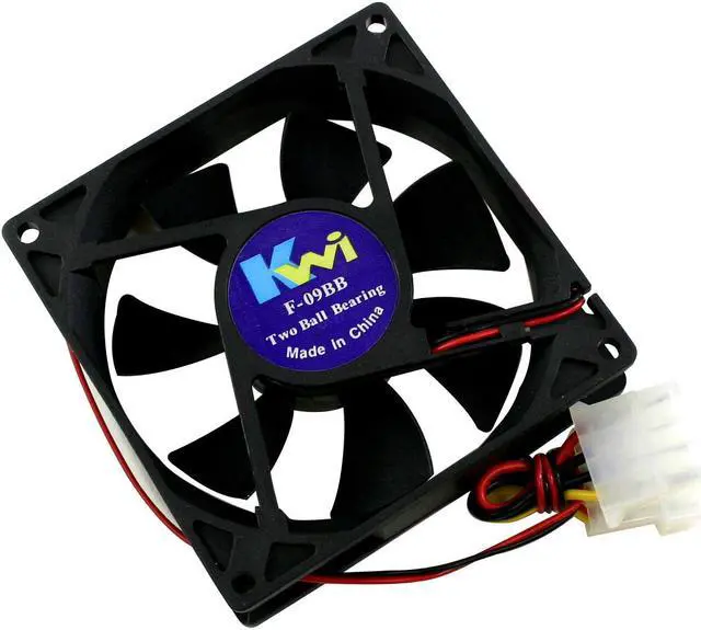 Main image of KINGWIN F-09BB-4pin 90mm Case Fan
