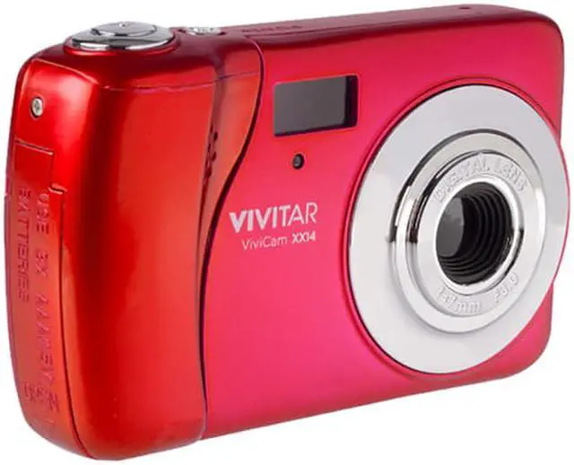 Alt view image 2 of 6 - Vivitar VXX14-RED VXX14 Selfie Cam