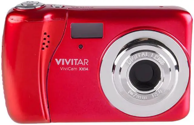 Alt view image 3 of 6 - Vivitar VXX14-RED VXX14 Selfie Cam
