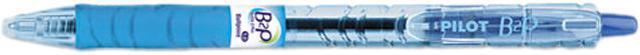 Main image of Pilot B2P Bottle-2-Pen Recycled Retractable Ball Point Pen Blue Ink 1mm Dozen 32801