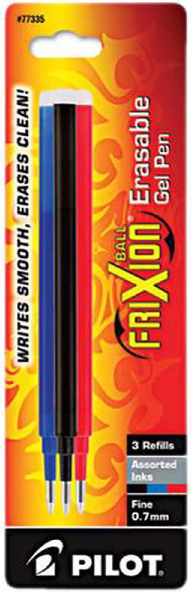 Main image of Refill for FriXion Erasable Gel Ink Pen, Assorted, 3/Pk