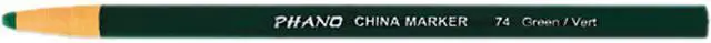 Main image of Dixon Phano Bold Tip China Markers Green Dozen (00074) X00074