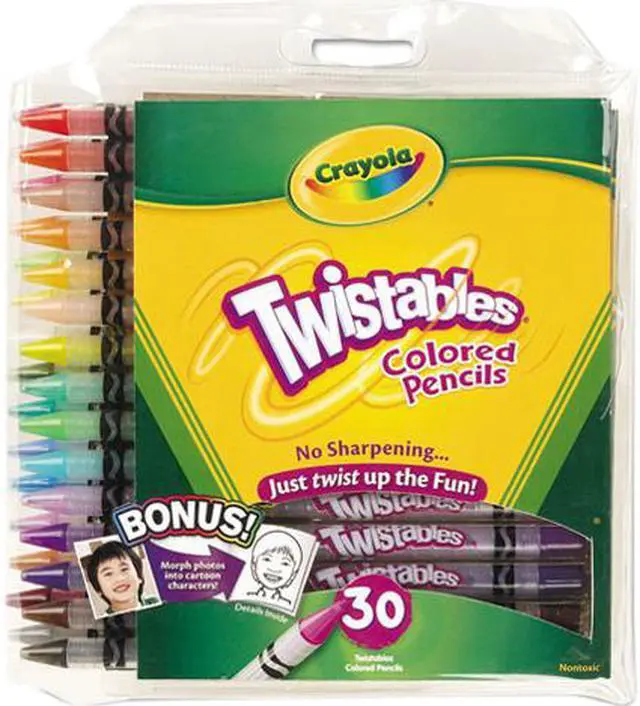 Main image of Crayola Pencil,Clr,Twst,30/Pk,Ast 687409