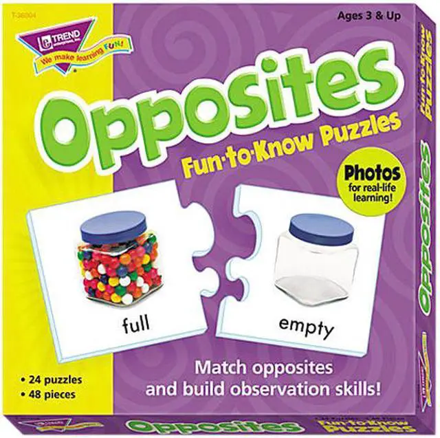 Main image of Fun to Know Puzzles, Opposites
