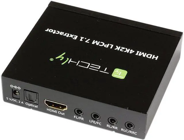 Main image of Techly IDATA HDMI-EA74K Audio Extractor 7.1 LPCM HDMI 4K UHD 3D