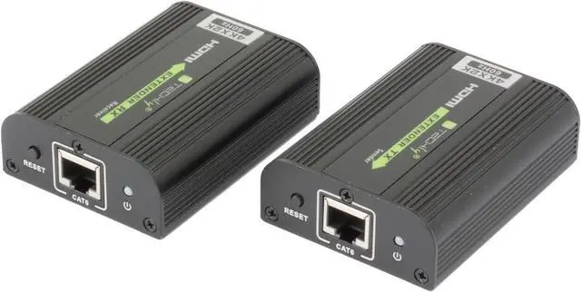 Main image of Techly IDATA EXT-E704K Extender 4K UHD 3D up to 60m by Cat.6/6A/7 cable