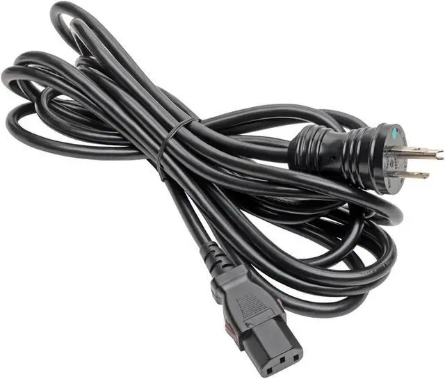Alt view image 2 of 6 - Tripp Lite Power Cord Hospital Medical 5-15P to Locking C13 M/F 10A 15ft (P006-L15-HG10)